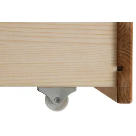 OTTO home Schublade OTTO HOME "Madrid", beige (gelaugt, geölt), Hartfaserplatte, Massivholz, Schubladen, Schublade, aus Massivholz, der Unterboden ist aus einer Hartfaserplatte