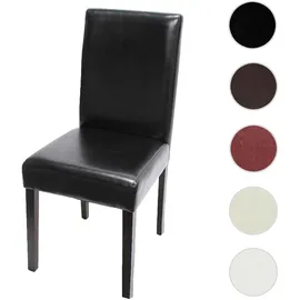 MCW Esszimmerstuhl Littau Leder schwarz