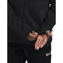 Jack Wolfskin Taiga Fleecejacke Schwarz M