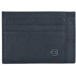 Piquadro Black Square Kreditkartenetui RFID Leder 11 cm nero