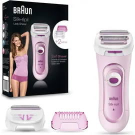 Braun Silk-épil LS 5360 weiß/rosa
