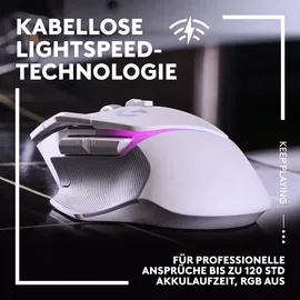 Logitech G502 X Plus Gaming Maus Weiß 910-006171