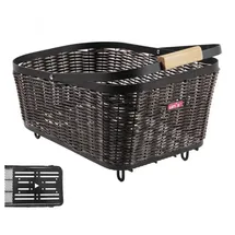 Unix Baldo Universal Fahrradkorb schwarz/braun