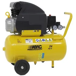ABAC POLE POSITION B20 - Einphasiger elektrischer Luftkompressor - Motor 2 PS - 24 Liter