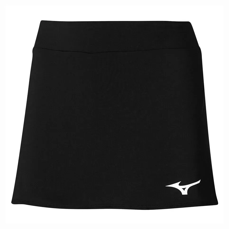 Damen Rock Mizuno  Flex Skort Black  L - Schwarz