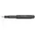 KAWECO AC SPORT Füllhalter Black I Premium Füllfederhalter aus Aluminium und Carbon für Tintenpatronen mit hochwertiger Stahlfeder I Füller 13 cm in Schwarz I Federbreite: M (Medium)