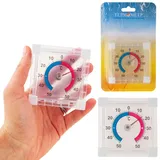 Fensterthermometer selbstklebend Außenthermometer Zimmerthermometer
