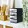 Rotho Schubladenbox Systemix Tower XS 4-tlg. grau