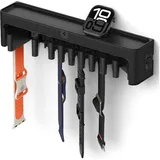 SPIGEN Wandmontierter Apple Watch Band Organizer S341 mit oberem Ablage-Tablett - Schwarz