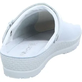 ROHDE Damen, Frauen, Clogs, Slipper,Pantoletten,Slip on,Freizeitschuhe,Schlupfschuhe,schluepfschuhe,Slipper,Slides,Slip-ons,Weiss,41 EU / 7.5 UK