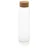 Andrea House Glasflasche mit Bambusdeckel 1 l