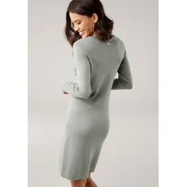 LAURA SCOTT Strickkleid Mini Mint-Melange 40