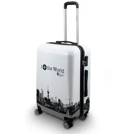 Berwin Fly the World Koffer-Set 3-tlg. weiß/black