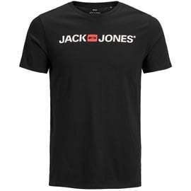 JACK & JONES Logoshirt Corp mit Kurzarm in Weiß-XL