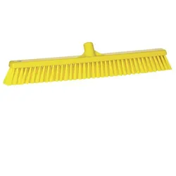 Vikan Kehrbesen 61 cm weich / hart, universell gelb