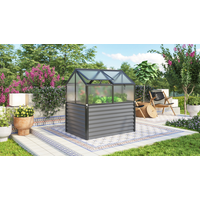 Vitavia Hochfrühbeet Gamma HKP Schwarz B 89 x T 127 x 135 cm