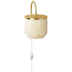 Warm Nordic - Fringe Wandleuchte Cream White - cm - 23 cm