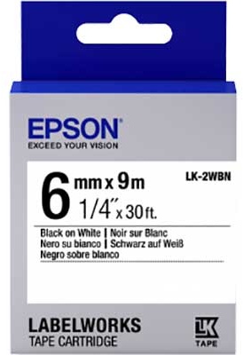 Epson Beschriftungsband LK-2WBN