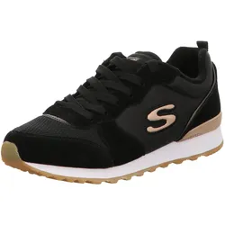 Skechers Damen Schnürschuh Og 85 Gold`n Gurl in schwarz