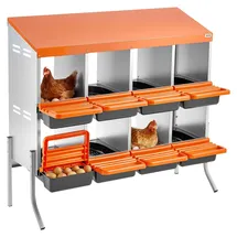 Vevor 2-stöckiges Legenest 1060 x 525 x 990 mm Orange
