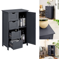 VASAGLE schmaler Badschrank mit 4 Schubladen,