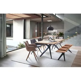 Musterring Esstisch Tamina 180 x 100 cm Holz Eiche Charakter