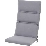 Siena Garden Sesselauflage Comfort 120 cm x 48 cm x 7 cm Grau
