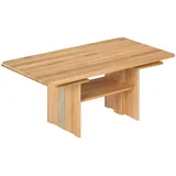 Venda Couchtisch, Kernbuche, Holz, Kernbuche, massiv, vollmassiv, rechteckig, Wange, 70x55-83x120 cm, höhenverstellbar, Wohnzimmer, Wohnzimmertische, Couchtische, Couchtische höhenverstellbar
