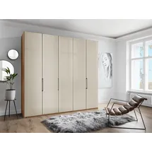 Wiemann Drehtürenschrank Monaco 246,3 x 216 x 58 cm Beige/Braun