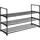 Songmics Schuhregal 92,0 x 30,0 x 55,0 cm schwarz