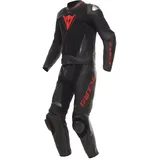 Dainese Motorrad Kombi 64 Demon Sprint 2-tlg. schwarz-schwarz-lavarot