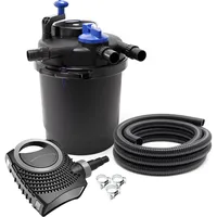 Wiltec SunSun, Brunnen + Gartenteich, CPF-2500 SET bis 6000l
