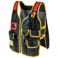 Topex Arbeitsweste mit 7 Taschen und Hammerhalter