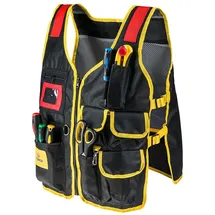 Topex Arbeitsweste mit 7 Taschen und Hammerhalter