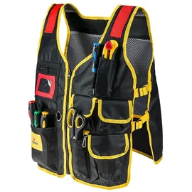 Topex Arbeitsweste mit 7 Taschen und Hammerhalter