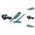 Makita DCL 180 RF1 Grün
