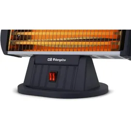 Orbegozo BP 0204 Heizstrahler 1,2 kW Schwarz