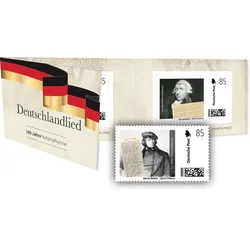 Stamp Card "Deutschlandlied - 100 Jahre Nationalhymne"