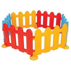 Pilsan Spielzaun, Plastikzaun, Laufgitter 06203, 6 Elemente 72,5 x 51,5 x 3,8 cm