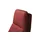 Max Schelling Sessel Elmira Leder 81 x 120 x 92 cm Rot elektrisch, drehbar