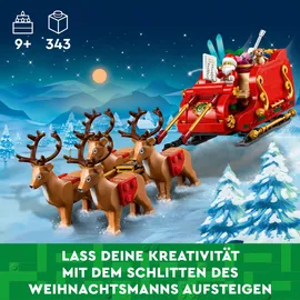LEGO Schlitten des Weihnachtsmanns 40499