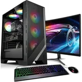 Kiebel Total V AMD Ryzen 7 5700X, 32GB DDR4, RTX 4060 8 GB, 2TB SSD, WLAN, Windows 11,