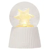 Sirius Home LED-Schneekugel Capella Star (Stern) Sirius weiß, 14.5 cm