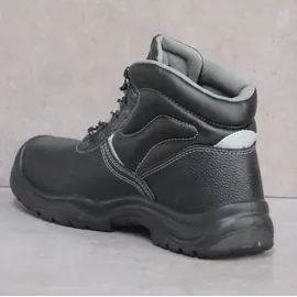 ELTEN Jori BASIC Mid S3 Herren, Lederschuh, robust, schwarz