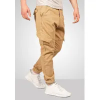 Alessandro Salvarini AS274 Regular Cargohose Beige 33 32