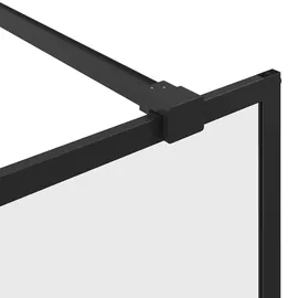 vidaXL Duschwand für Begehbare Dusche mit Klarem ESG Glas 80x195 cm
