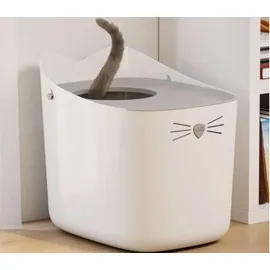 Catit Katzentoilette Pixi One Size Grau/Weiß