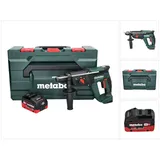 Metabo KH 18 LTX 24 Akku Kombihammer 18 V 2,1 J SDS plus + 1x Akku 8,0 Ah + metaBOX - ohne Ladegerät