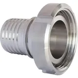 TEGUMA Milchrohrverschraubung Typ MMS VA (1.4404) IG 130x1/4 Zoll 102mm TEGUMA