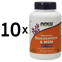 NOW Foods Glucosamin & MSM Kapseln 120 St.
